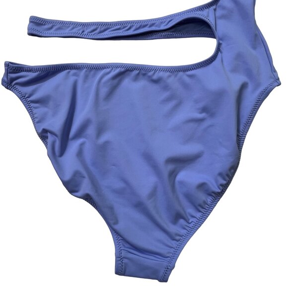 SKIMS Swim One Shoulder Monokini Periwinkle Small - Picture 8 of 13